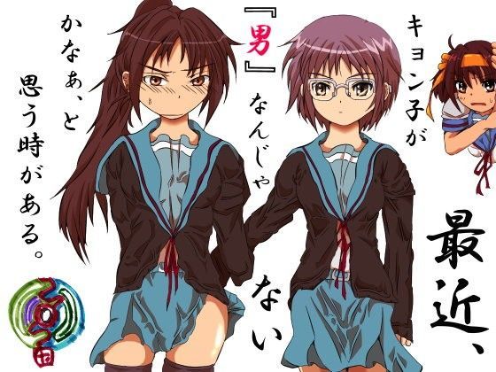 最近、キョン子が『男』なんじゃないかなぁ、と思う時がある。 (同人誌)