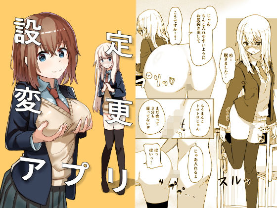 設定変更アプリ (同人誌)