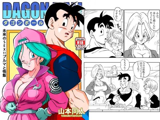 未来のSEX！！ ブルマと悟飯 (同人誌)