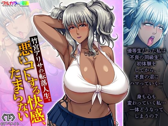 竹宮アリサの転落人生。悪いコトする快感、たまらない 下 (同人誌)