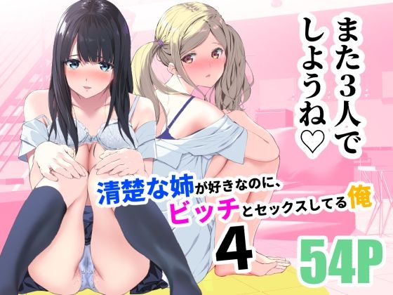 清楚な姉が好きなのに、ビッチとセックスしてる俺4 (同人誌)