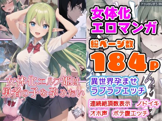 女体化エルフ姫は勇者の子を孕みたい (同人誌)