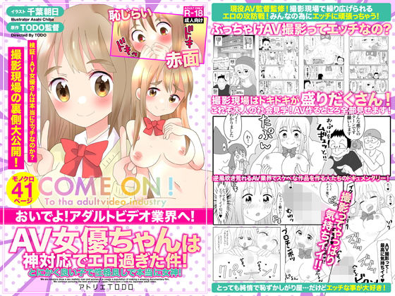 おいでよ！アダルトビデオ業界へ！AV女優ちゃんは神対応でエロ過ぎた件！とにかく良い子で性格良しで本当に女神！ (同人誌)