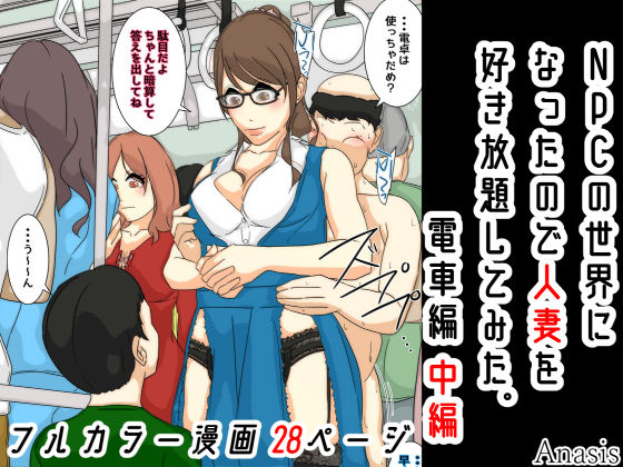 NPCの世界になったので人妻を好き放題してみた。 電車編 中編 (同人誌)