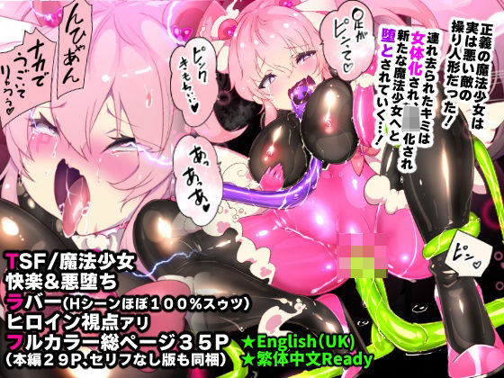 ふつうのキミがTS魔法少女になって快楽調教で悪堕ちするまんが［TS魔法少女ポントカワール］ (同人誌)