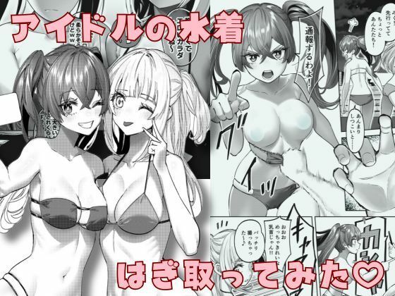 アイドルの水着はぎ取ってみた (同人誌)