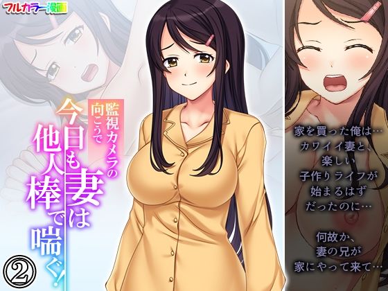 監視カメラの向こうで今日も妻は他人棒で喘ぐ！ 2巻 (同人誌)