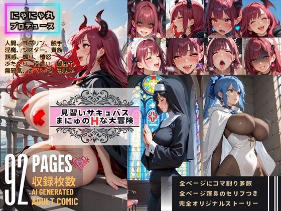 見習いサキュバスまにゅのHな大冒険 (同人誌)