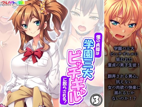 僕の貞操は学園三大ビッチギャルに散らされる！ 3巻 (同人誌)