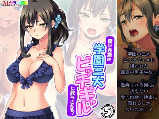 僕の貞操は学園三大ビッチギャルに散らされる！ 5巻 (同人誌)