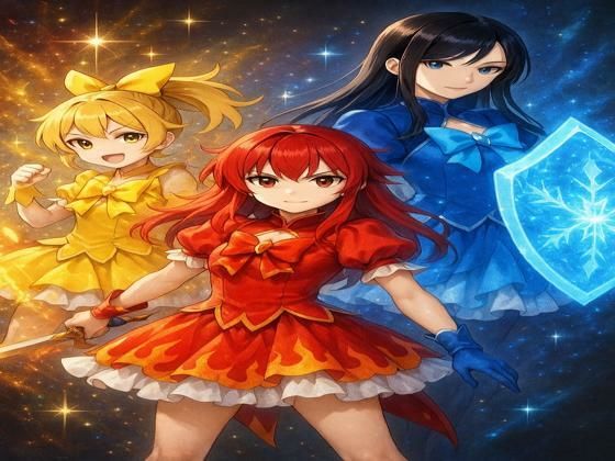 星奏姫トリニティ・レイ  堕ちる戦士たち (同人誌)