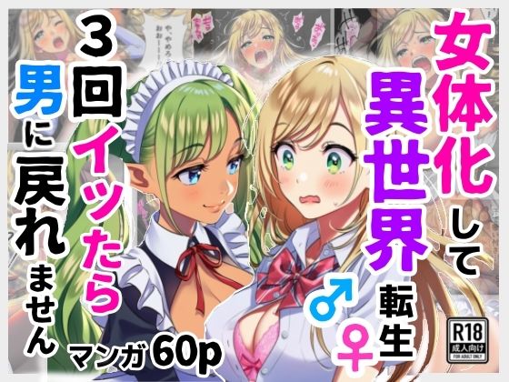 女体化して異世界転生！3回イッたら男に戻れません！ (同人誌)