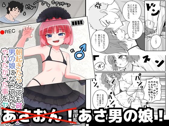 朝起きたらとても可愛い男の娘になっていたのでやりたかった事をヤる話。 (同人誌)