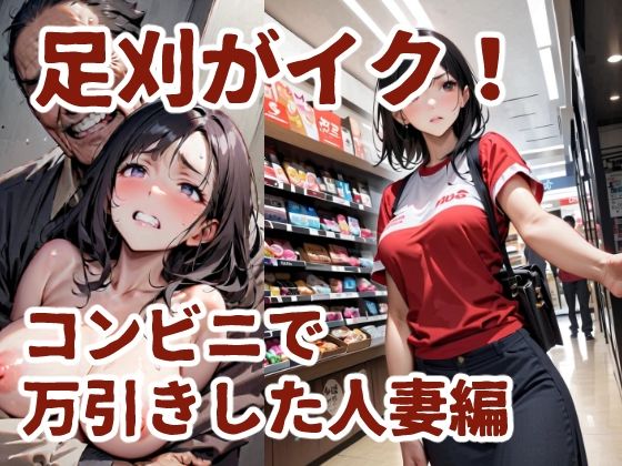 足刈がイク！  コンビニで万引きした人妻編 (同人誌)