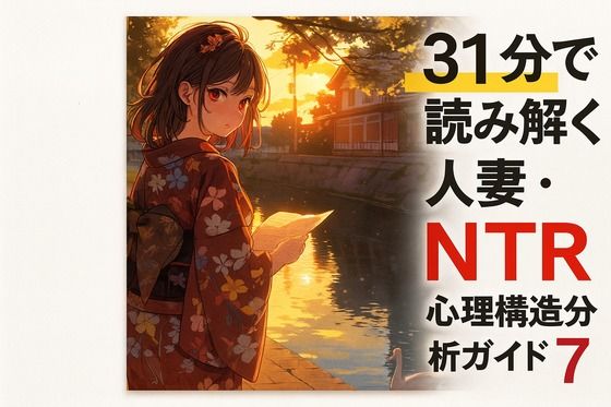 31分で読み解く 人妻・NTR心理構造分析ガイド7 (同人誌)