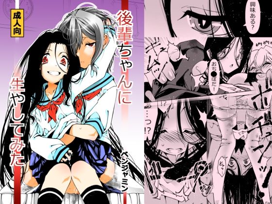 後輩ちゃんに生やしてみた (同人誌)