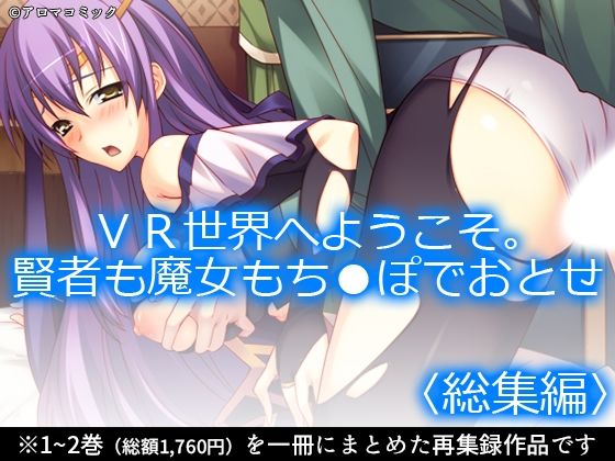 VR世界へようこそ。賢者も魔女もち●ぽでおとせ ＜総集編＞ (同人誌)