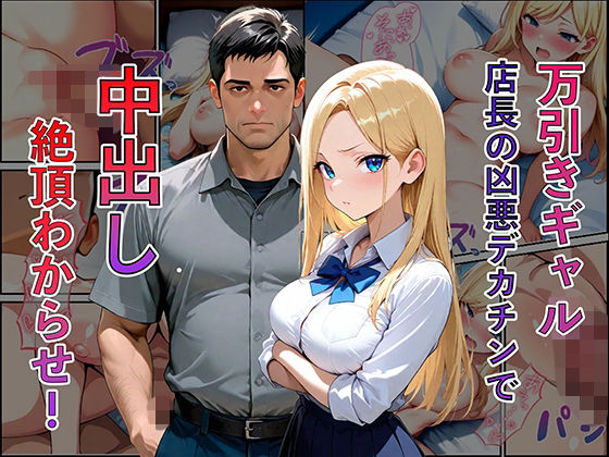万引き現行犯！金髪ギャルを店長専用の「中出し肉便器」に分からせるまで (同人誌)