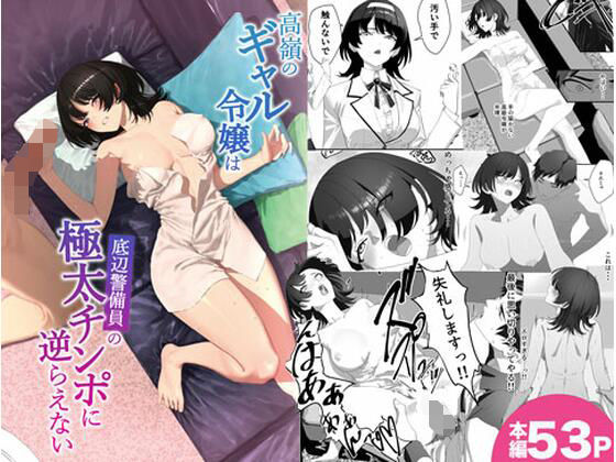 高嶺のギャル令嬢は底辺警備員の極太チンポに逆らえない (同人誌)