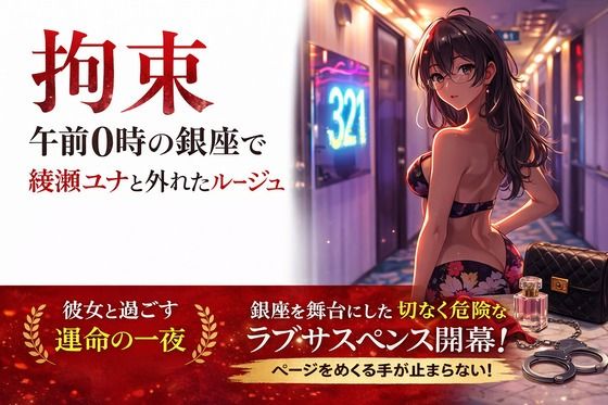 拘束 午前0時の銀座で綾瀬ユナと外れたルージュ (同人誌)