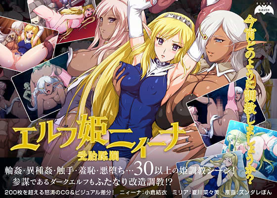 エルフ姫ニィーナ 〜受胎蹂躙〜 (同人誌)