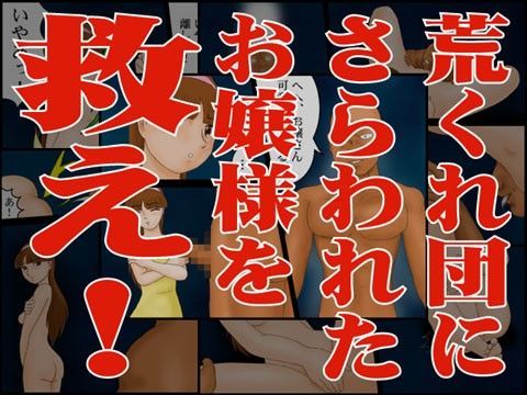 荒くれ団にさらわれたお嬢様を救え！ (同人誌)