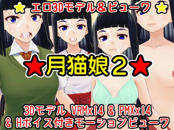 顔射エロモデル『月猫娘2』 (同人誌)