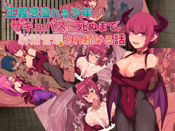 正義感溢れる少年がサキュバスに死ぬまで射精管理され続ける話 (同人誌)