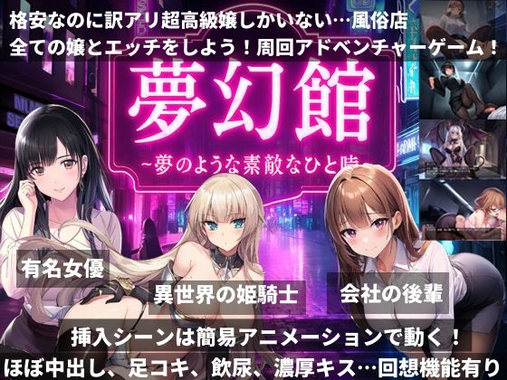 夢幻館〜夢のようなひと時〜格安なのに訳アリ超高級嬢しかいない…風俗店 (同人誌)