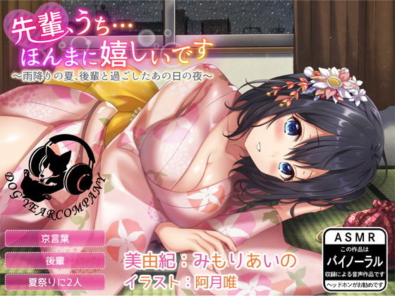 先輩、うち…ほんまに嬉しいです〜雨降りの夏、後輩と過ごしたあの日の夜〜全年齢版 (同人誌)