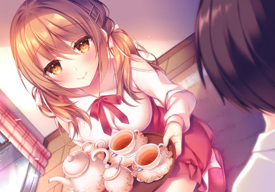 ほのぼの百合えっち 〜夢見る少女のあまあま鬼クンニ〜（男女共用:全編バイノーラル） (同人誌)