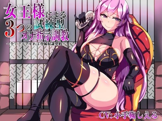 女王様による3つの試練型オナ指示調教〜全てクリアすれば専属奴●契約〜【Ver1.1】 (同人誌)