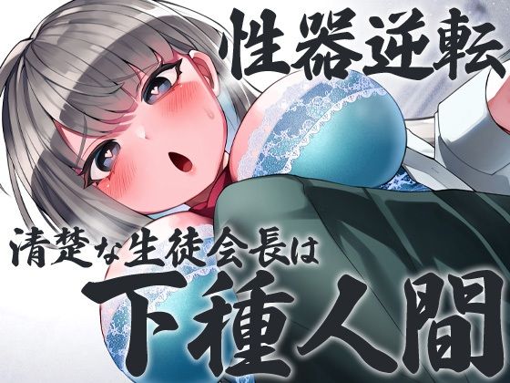 性器逆転 清楚な生徒会長は下種人間 (同人誌)