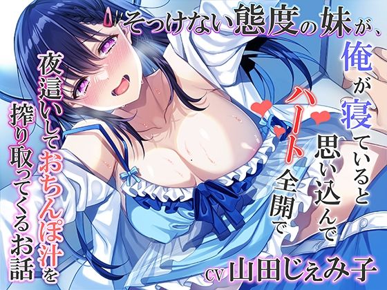 そっけない態度の妹が、俺が寝ていると思い込んでハート全開で夜●いしておちんぽ汁を搾り取ってくるお話 (同人誌)