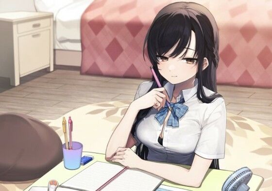 家庭教師になったキミの性処理をしてくれるクール系JKとの日々 (同人誌)