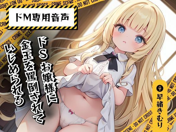 【ドM専用音声】ドSお嬢様に金玉を罵倒されていじめられる (同人誌)