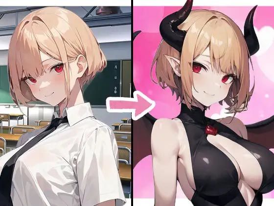 王子様系ハーフサキュバス先輩 (同人誌)