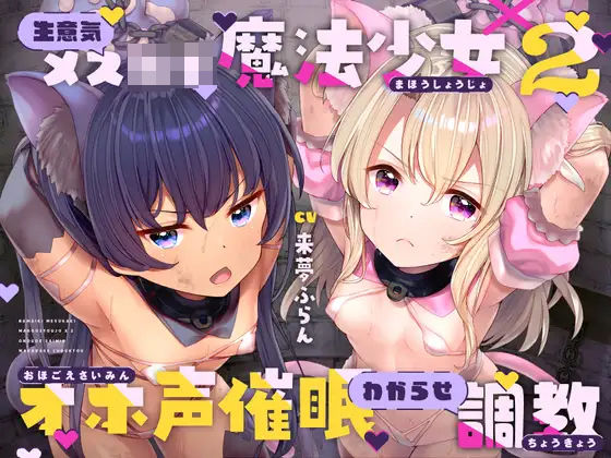 生意気メ○○キ魔法少女×2オホ声催○わからせ調教 (同人誌)