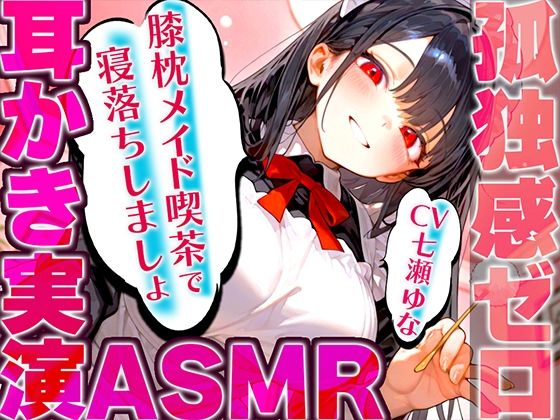 【耳かき実演特化/愛情たっぷりメイドの膝枕】孤独を忘れて癒しの夢に堕ちていく幸福感...快眠へ誘うバイノーラルASMR♪明日も良い日になりますように！ (同人誌)