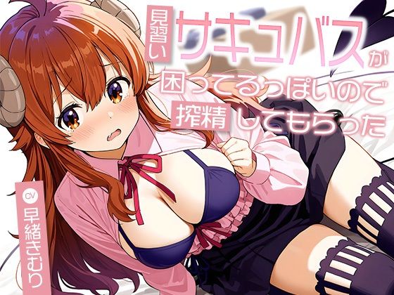 見習いサキュバスが困ってるっぽいので搾精してもらった【KU100】 (同人誌)