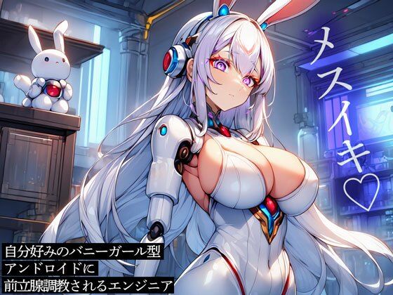 自分好みのバニーガール型アンドロイドに前立腺調教されるエンジニア (同人誌)