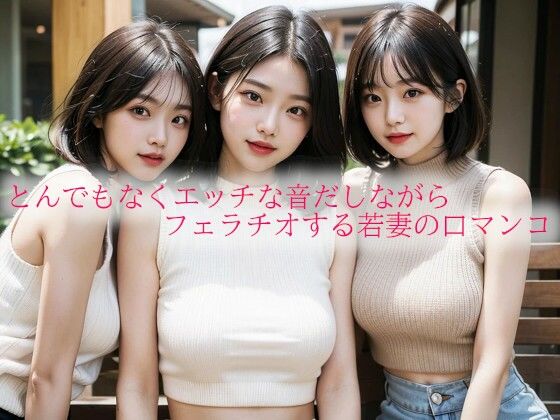 とんでもなくエッチな音だしながらフェラチオする若妻の口マンコ (同人誌)