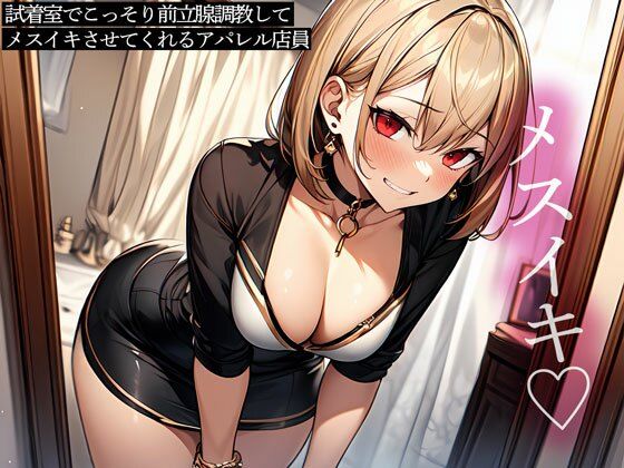 試着室でこっそり前立腺調教してメスイキさせてくれるアパレル店員 (同人誌)