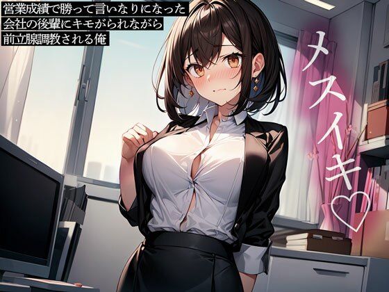 営業成績で勝って言いなりになった会社の後輩にキモがられながら前立腺調教される俺 (同人誌)