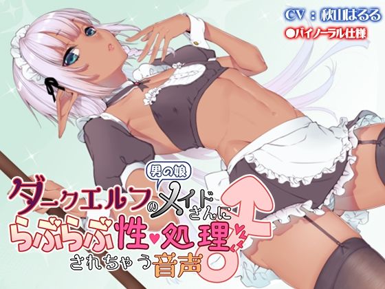男の娘ダークエルフのメイドさんにらぶらぶ性処理されちゃう音声 (同人誌)
