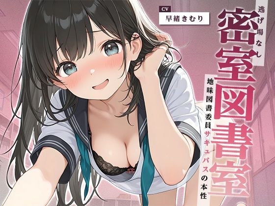 逃げ場なし密室図書室〜地味図書委員サキュバスの本性〜【KU100】 (同人誌)