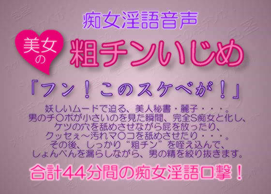 痴女淫語音声 〜美女の粗チンいじめ (同人誌)