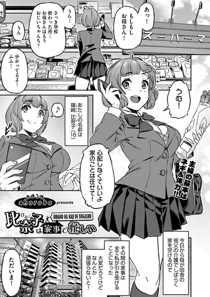 比奈子は家事で忙しい（単話）