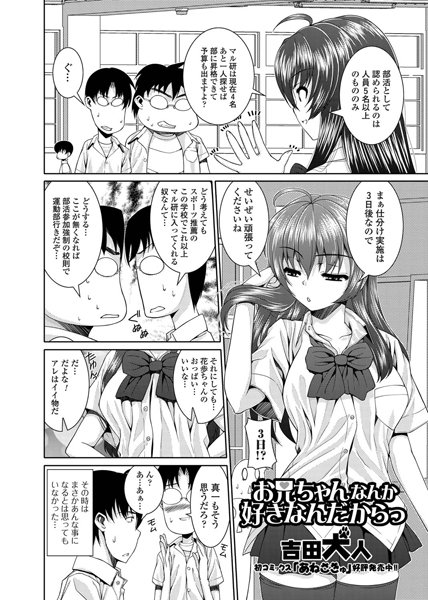 お兄ちゃんなんか好きなんだからっ（単話）