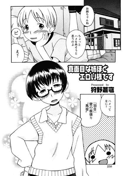 真面目な姉ほどエロい様です（単話）